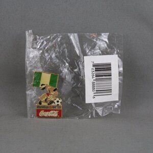Nigeria Soccer Pin - 1994 World Cup Coke Promo Pin - New in Package
